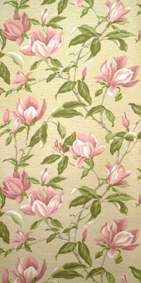70s flower wallpaper #0610L